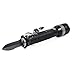 ledsniperBrightest Tactical Flashlight Torch ,Multifunctional Self Defense Survival Knife, Adjustable Focus Zoomable, CREE Q5 LED, 3 Modes, 500 Lumens,Outdoor Sport come with wall&car charger