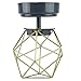 Locker Style Prism LED Light Decoration - Gold