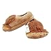 Ibeauti Little Kids Furry Monster Adventure Slippers, Comfortable Novelty Warm Winter Hobbit Feet Costume Slippers for Boys Girls