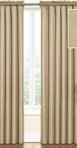 Eclipse Samara Blackout Energy Efficient Window Curtain Panel 42 X