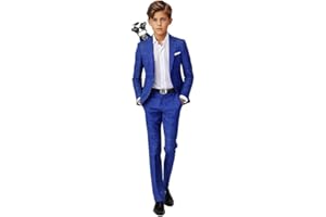 Black n Bianco Boys' First Class Slim Fit Suits Lightweight Style. Presented by Baby Muffin