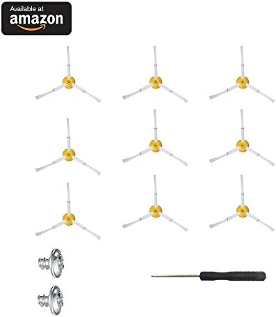9 Pcs Roomba 800/900 Series Replenishment Side Brushes For iRobot 860 870 880 960 980 Robotic Vacuum Cleaner