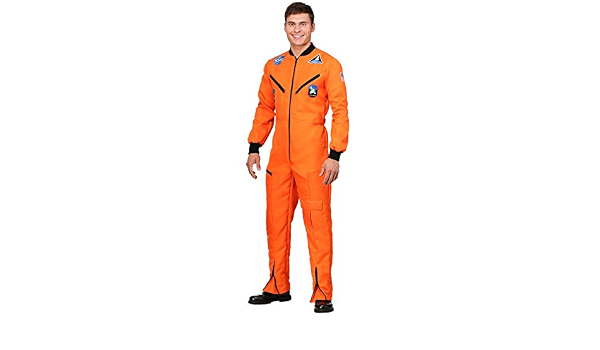 Orange Astronaut Jumpsuit 