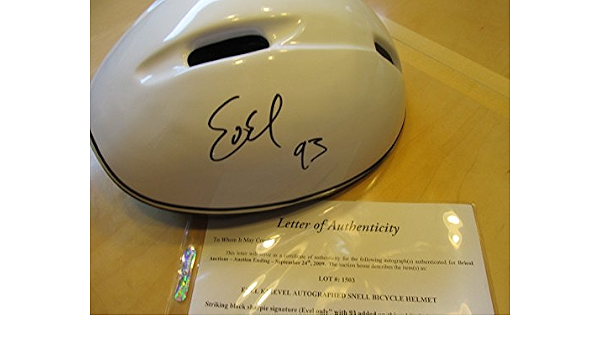 EVEL KNIEVEL Signed Full Size Snell 