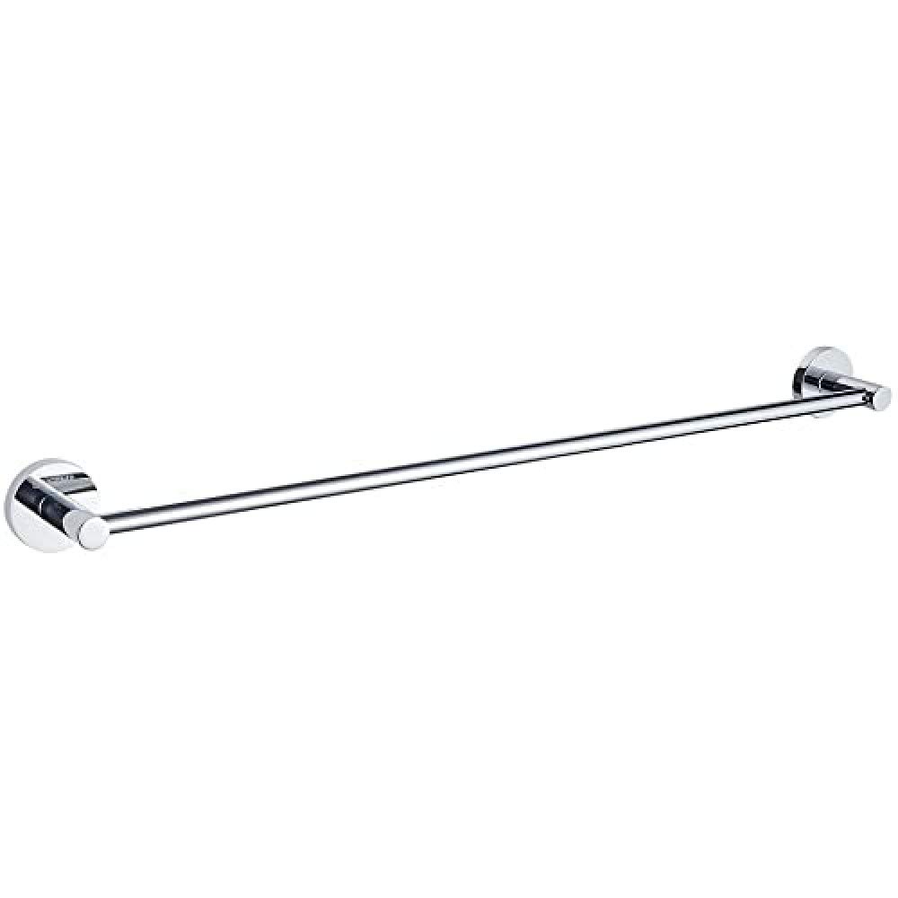 GRIFEMA IBIZA-G30101 Bathroom 60CM Single Towel Bar, Wall Mounted Brass Towel Rail, Chrome