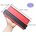Plastic Contour Gauge, 10 Inch Profile Gauge Measure Ruler Contour Duplicator (Red)