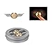Snitch Fidget Spinner 2PCS, Hand Spinner Toy Time Killer Copper SNITCH Stainless Steel Metal Fidget Toys Fingertip Gyro Relief Cube Toy Gifts For Adults and Kids (Pack of 2)