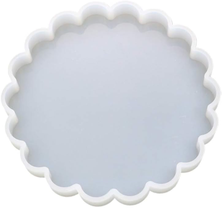 Sitonelectic Silicone Resin Casting Mould - Coaster Mold DIY Crafts Round Square Cup Pad Making Resin Epoxy Molds