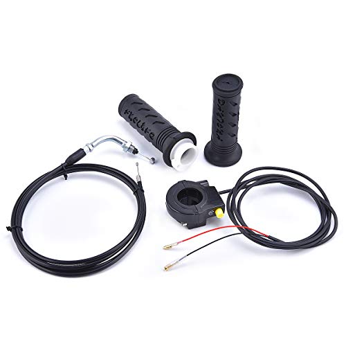 49cc 2 stroke Gas Scooter Engine Throttle Cable Grip Kit W/Racing Air Filter for ScooterX EVO