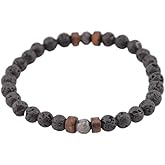 Opalencian Healing Crstay Beaded Gemstone Bracelet for Men Colorful Stone Bracelets for Protection Lucky Boho Accessories Jewelry Gifts