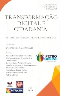 Livro Transformação digital e cidadania: o caso da Petro Online em Petrolina