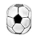 CharmSStory Soccer Ball Football Charms Classic World Cup Beads Charm for Bracelets (Soccer Ball)
