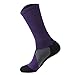 Yshare 4 Pack Men's Cushioned Basketball Dri-Fit Athletic Compression Long Sports Outdoor Dress Socks Size