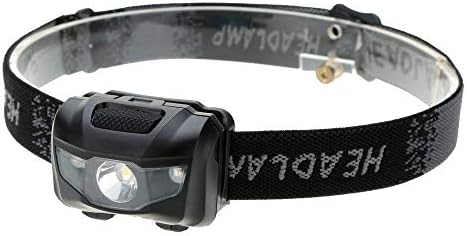 Winner666 Powerful Waterproof 3W Fishing Headlamps Camping Lightweight LED Headlight Outdoor Fishing (Black)
