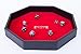 Heavy Duty 11.5 Inch Dice Tray - Heavy Duty Leatherette and Velvet Rolling Surface