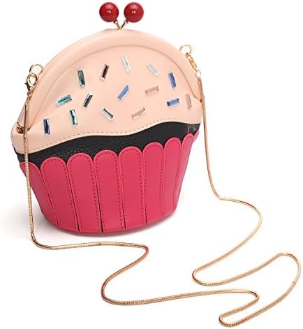 OURBAG Ice Cream Candy Cake PU Leather Chain Hand Bag Shoulder bag Purse Wallet