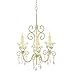 Accent Plus Gifts Shabby Elegance Scrollwork Candleholder Chic Decor, 9 1/4