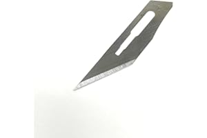 P&P MEDICAL SURGICAL Disposable Surgical Scalpel Blades Sterile Size 10A High Grade Carbon Steel 2.1% 10xx Individually Foil Wrapped Set of 20