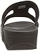 FitFlop Women's Rokkit Slide, Black Diamond, 5 M US