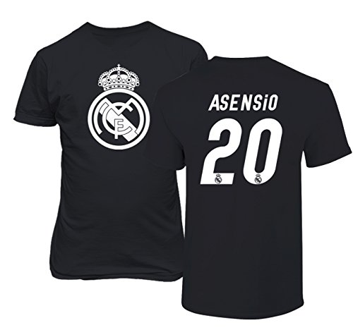 KING THREADS Real Madrid Marco ASENSIO #20 Jersey Shirt Soccer Football Men's T-Shirt