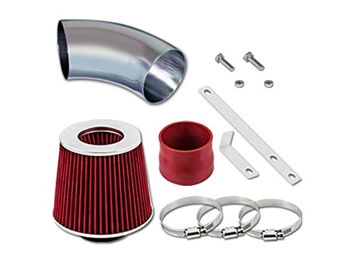 RL Concepts Red Short Ram Air Intake+Filter For 98-05 BMW E46 323/325/328/330 All Models