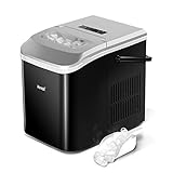 Wanai Ice Makers Countertop, 9 Cubes Ready in 8