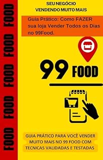 Livro Vivendo Do 99food com vendas todos os dias