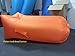 Inflatable Lounger- Premium Air Mattress Sofa Bed- For Indoors & Outdoors-Campling,Hiking,Traveling,Park,Beach-Easy To Inflate- Puncture Resistant & Lightweight Air Couch (ORANGE)