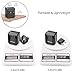 BESTTEN 1875W Step Down (220V to 110V) Voltage Converter Transformer and Travel Plug Adapter for UK/AU/US/EU/Asia, Gfit Pouch Included, Black