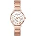 Michael Kors Women's Portia Analog-Quartz Watch with Stainless-Steel Strap, Rose Gold, 14 (Model: MK3841)