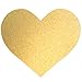 Bobee Gold Heart Dots Vinyl Wall Decals, 36-Count