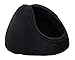 Simplicity Men/Women Winter Outdoor Snowboarding Plush Earmuffs (Black2)