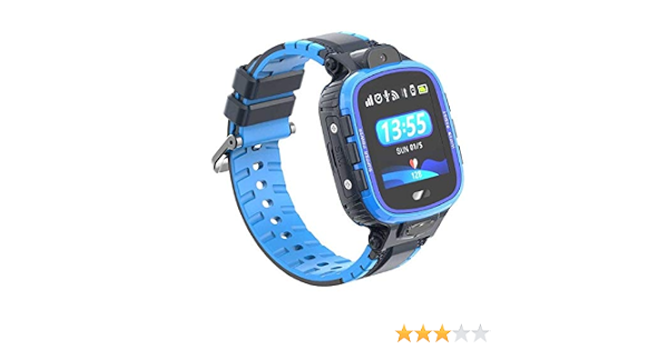 PRIXTON - Reloj GPS niños/Reloj Digital para niños con GPS, Botón SOS,  Ranura para SIM Que Permite Llamadas y Mensajes, Alarma por limitación  geográfica y Cámara de Fotos, Azul | G300 :