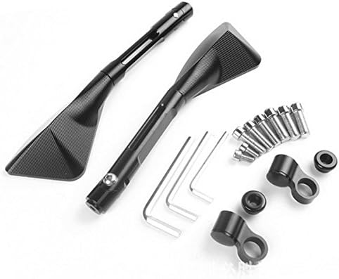 HYZHAUTO Moto GT TOMOK Aluminum CNC motorcycle Side mirror rearview accessories Fits For Kawasaki Z1000 Z800 Z750 EX-300