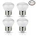 TriGlow T90201-4 LED 4-Watt Dimmable R14 Mini Reflector, 25W Equivalent, E26 Medium Base Light Bulbs, 4-Pack