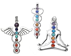 Jovivi 7 Chakras Natural Quartz Gemstone…