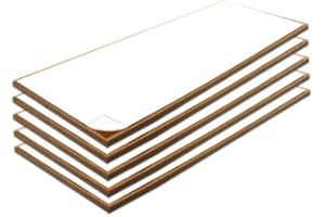 CLEVERBRAND Cork Sheets with Adhesive: 12" Wide X 36" Long X 1/2" Thick, 5 Pack