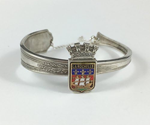 Silver French Spoon Bracelet La Rochelle