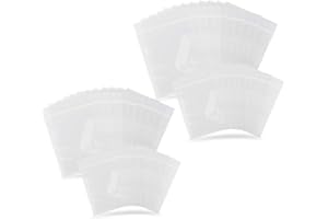 200 PCS Mini Clear Resealable Small Zipper Bags for Jewelry, Candy, Beads, Seeds and More Storage