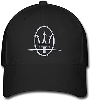 Wagroo Adjustable Maserati Symbol Baseball Cap Running Cap