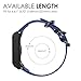 Fintie Band Compatible with Garmin VIVOACTIVE HR, Soft Nylon Sport Straps Adjustable Replacement Watch Bands with Metal Buckle Wristband Compatible Garmin Vivoactive HR Sports GPS Smart Watch, Navy