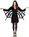 Forum Novelties Women's Hoodie Spider Costume, Black, Standard