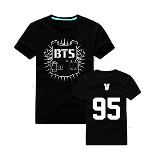 Fanstown BTS bangtan boy official same T shirt J-HOPE Jinmin V