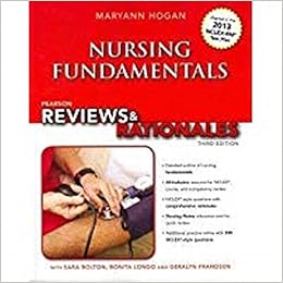 Pearson Reviews Rationales Nursing Fundamentals With - 