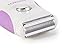 PRITECH Portable Lady's Razor Body Hair Removal for Legs, Arms, Underarms, Portable Cordless Women's Bikini Trimmer with Wet & Dry Shaver, USB Charge, LED Light