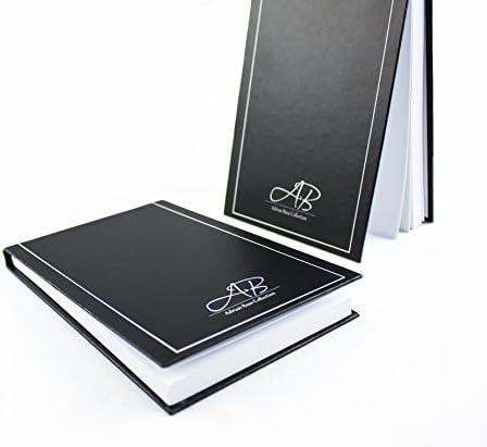 Adrian Bass 4 in. x 6.5 in. Rectangle Artist Sketchbook, Hard Cover with 80 pgs. 200 gsm, Cold Press Paper, Acid free, Flat bound