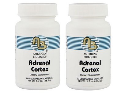 American Biologics - Adrenal Cortex 60 Capsules (2 PACK)