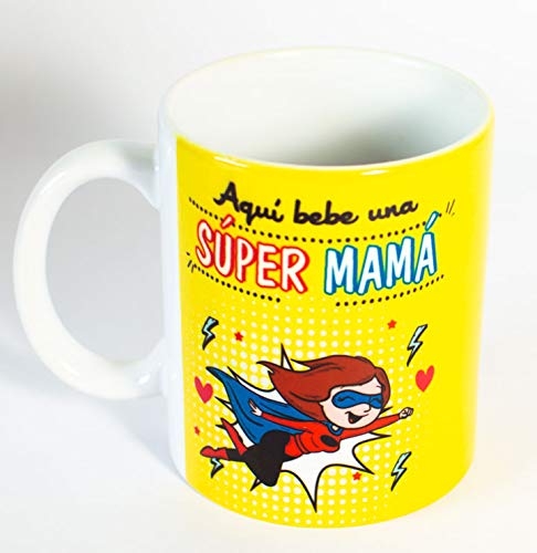 Super Mum Mug (Yellow)