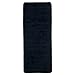 Lavish Home Oversized Bathroom Rug - Extra-Long Memory Foam Bath Mat with Nonslip Backing - Absorbent Runner for The Shower, Tub, or Sink (Black)