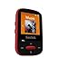 SanDisk Clip Sport 4GB MP3 Player, Red With LCD Screen and MicroSDHC Card Slot- SDMX24-004G-G46R